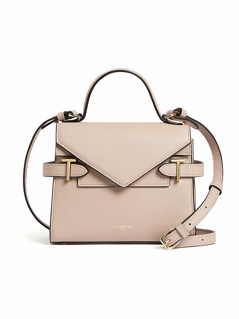 LE TANNEUR Ledertasche - Henkeltasche EMILIE FLAP Small beige von Le Tanneur