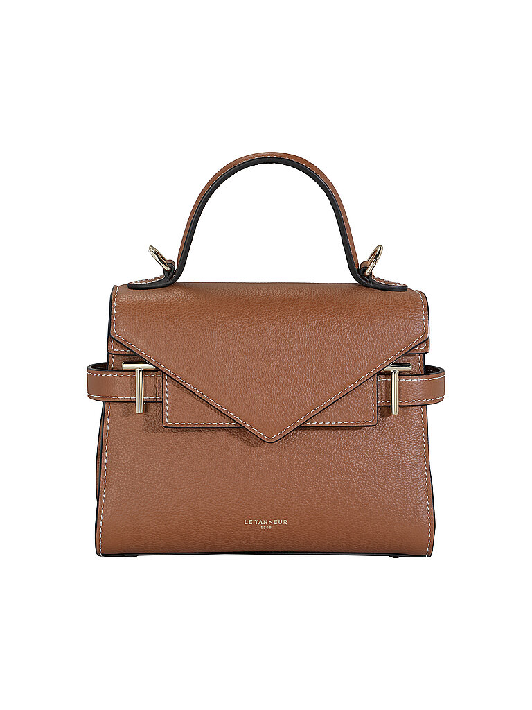 LE TANNEUR Ledertasche - Henkeltasche EMILIE FLAP Small camel von Le Tanneur