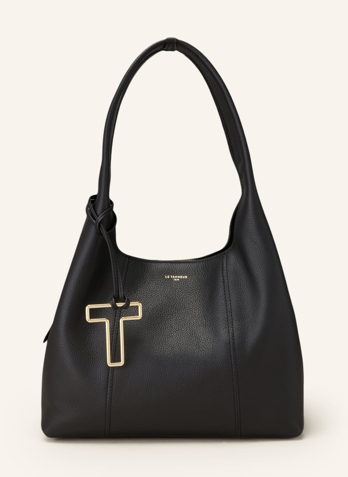 Le Tanneur Schultertasche Juliette Medium schwarz von Le Tanneur