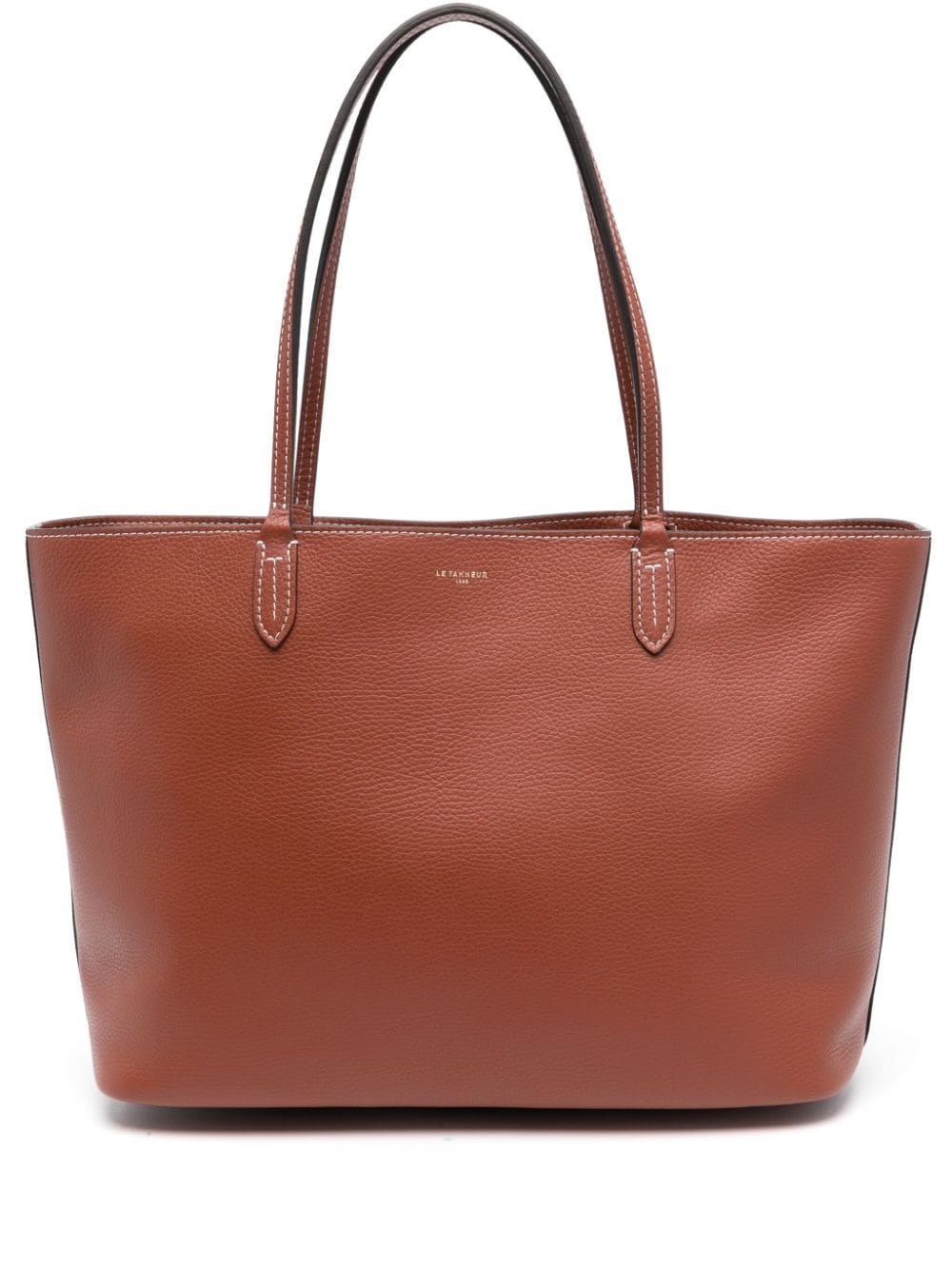 Le Tanneur large Louise tote bag - Brown von Le Tanneur