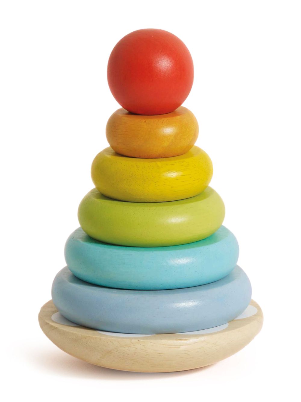 Le Toy Van Rainbow stacking tower (18cm) - Blue von Le Toy Van