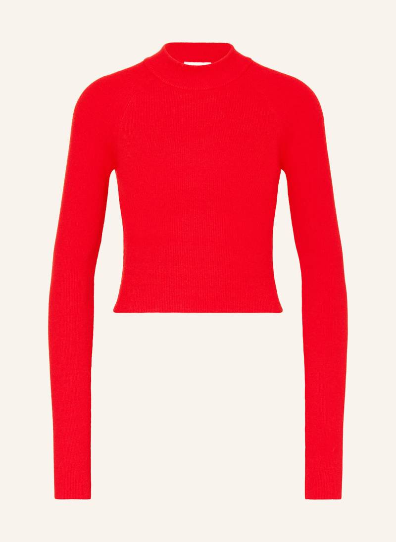 Leger By Lena Gercke Cropped-Pullover Agathe rot von LeGer BY LENA GERCKE