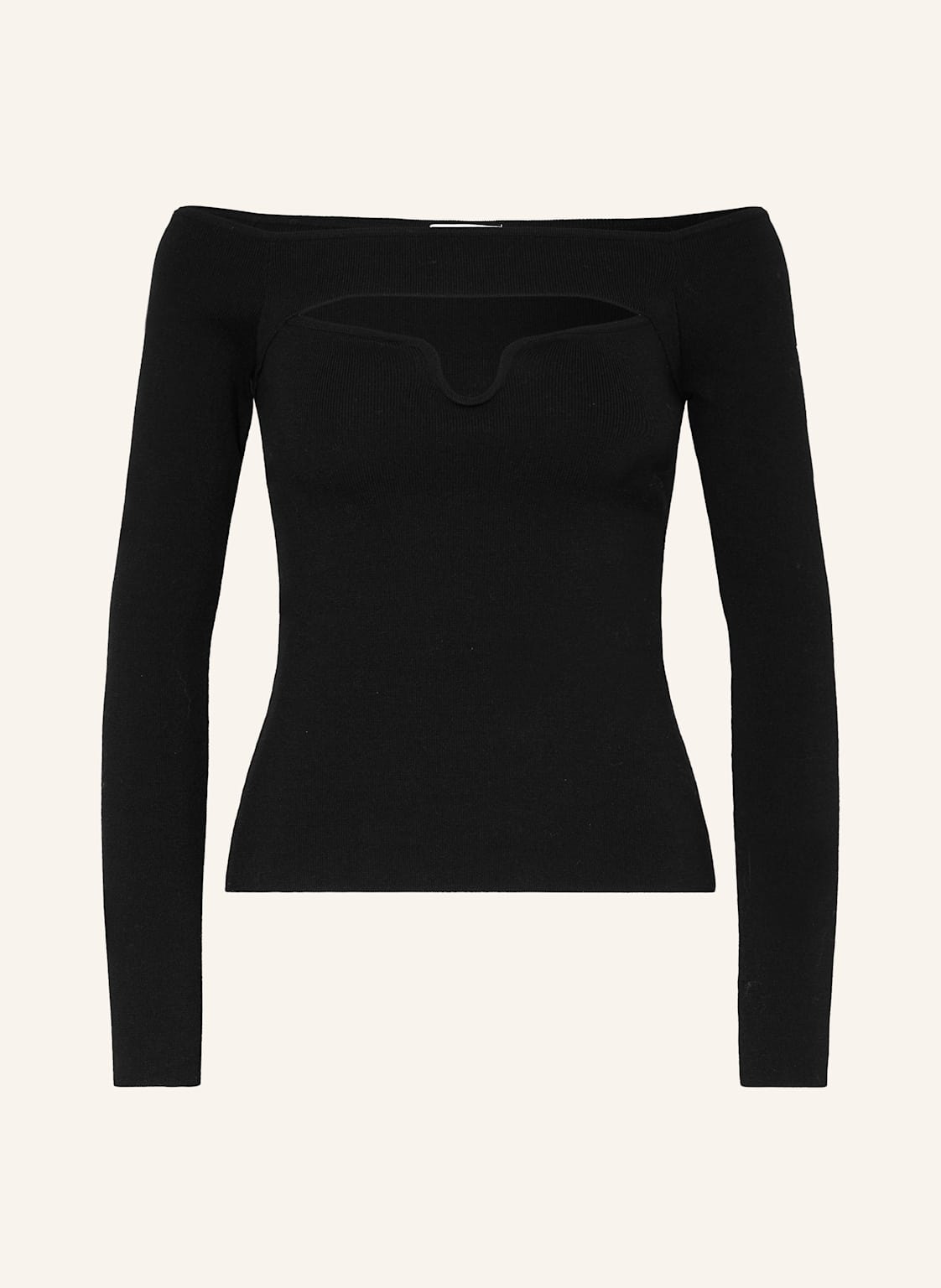 Leger By Lena Gercke Pullover Evelin Mit Cut-Out schwarz von LeGer BY LENA GERCKE