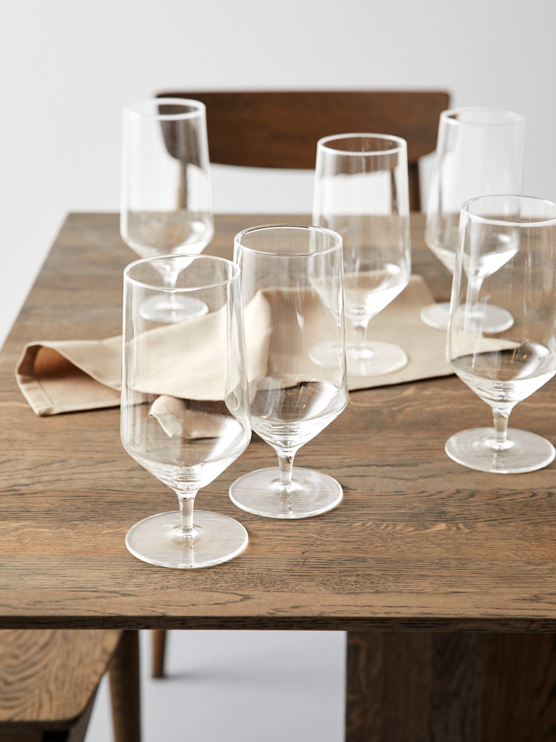 LeGer Home by Lena Gercke Bierglas »Philina«, (Set, 6 tlg.), mundgeblasen, 6-teilig von LeGer Home by Lena Gercke