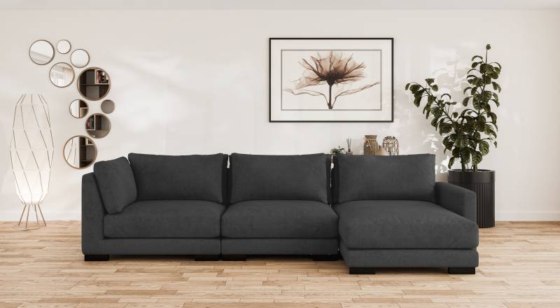 LeGer Home by Lena Gercke Ecksofa »Tvinna L-Form«, Modulsofa, bestehend aus Eckteil, Recamiere und Mittelteil von LeGer Home by Lena Gercke