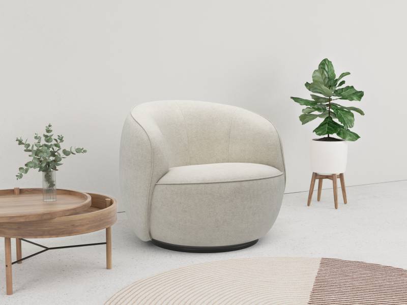 LeGer Home by Lena Gercke Loungesessel »Effie«, mit 360° Drehfunktion, komfortables Sitzen von LeGer Home by Lena Gercke