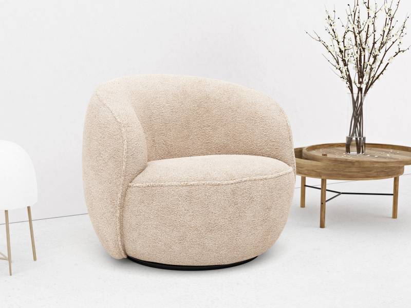 LeGer Home by Lena Gercke Loungesessel »Effie«, mit 360° Drehfunktion, komfortables Sitzen von LeGer Home by Lena Gercke