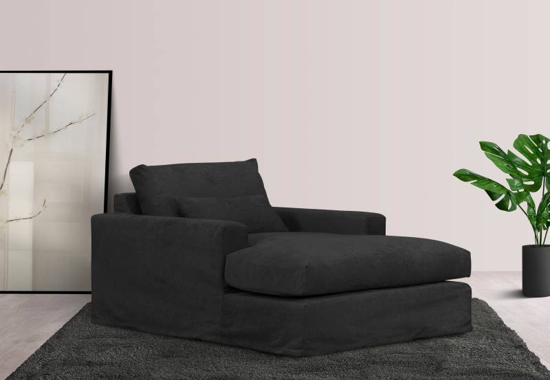 LeGer Home by Lena Gercke Loveseat »Sölve Loungesessel, Sessel«, mit optischer Husse, weicher Sitzkomfort von LeGer Home by Lena Gercke