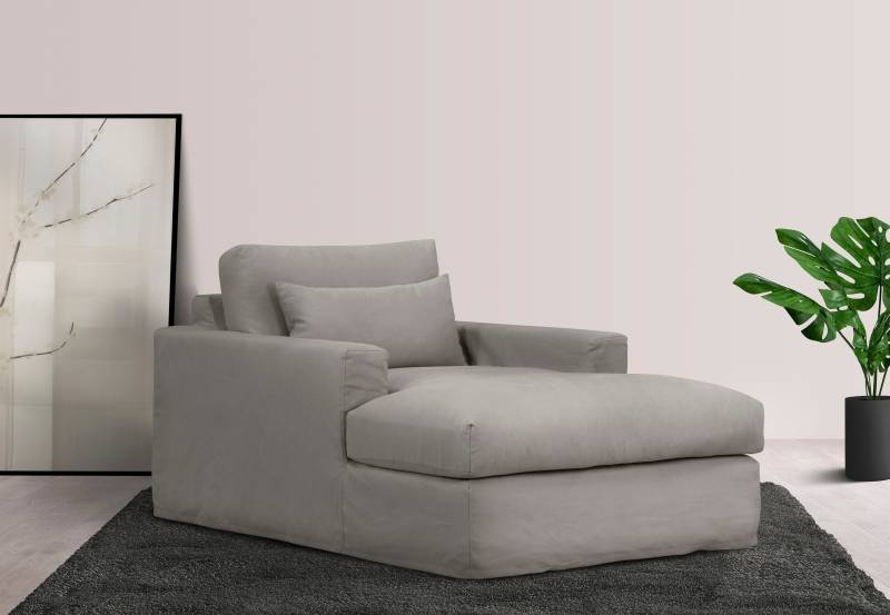 LeGer Home by Lena Gercke Loveseat »Sölve Loungesessel, Sessel«, mit optischer Husse, weicher Sitzkomfort von LeGer Home by Lena Gercke