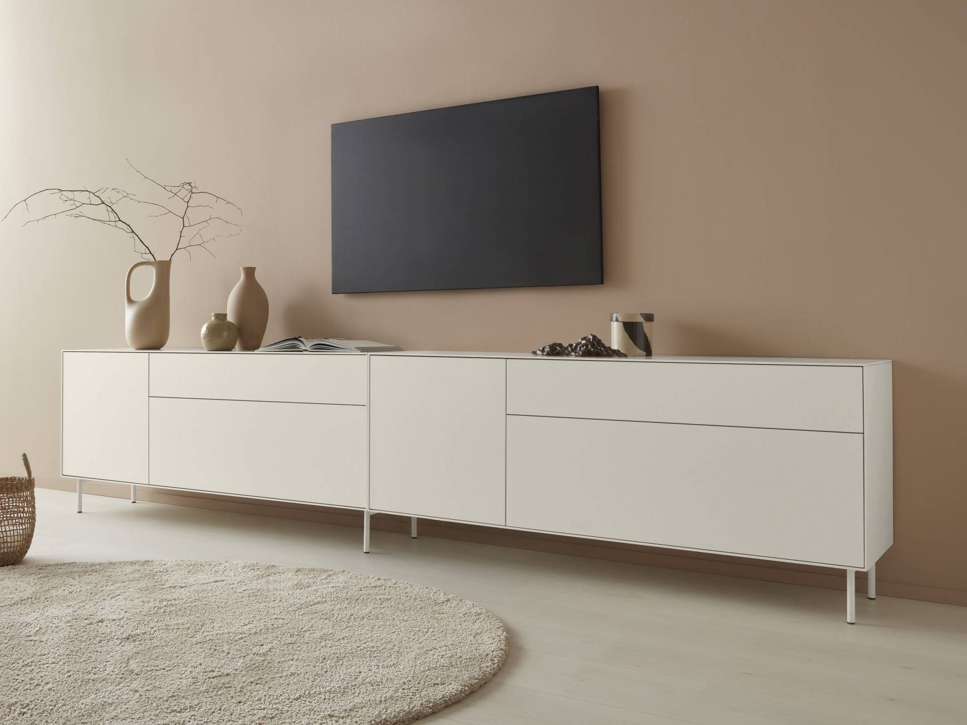 LeGer Home by Lena Gercke Lowboard »Essentials«, (2 St.), Breite: 334cm, MDF von LeGer Home by Lena Gercke