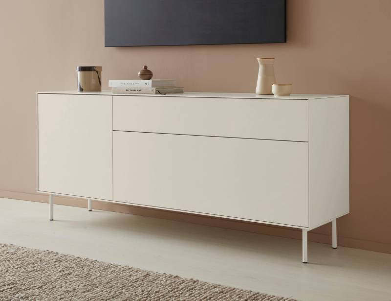 LeGer Home by Lena Gercke Lowboard »Essentials«, Breite: 167 cm, MDF lackiert, Push-to-open-Funktion von LeGer Home by Lena Gercke