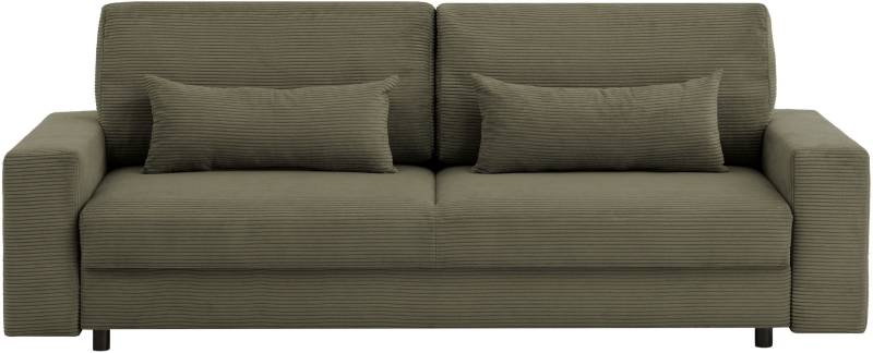 LeGer Home by Lena Gercke Schlafsofa »Imoga, Polster mit Schlaffunktion, 3-Sitzer Sofa, Couch mit Bettkasten«, in modernen Farben und Stoffen, Bettfunktion, Liegefläche: 200x150 cm von LeGer Home by Lena Gercke