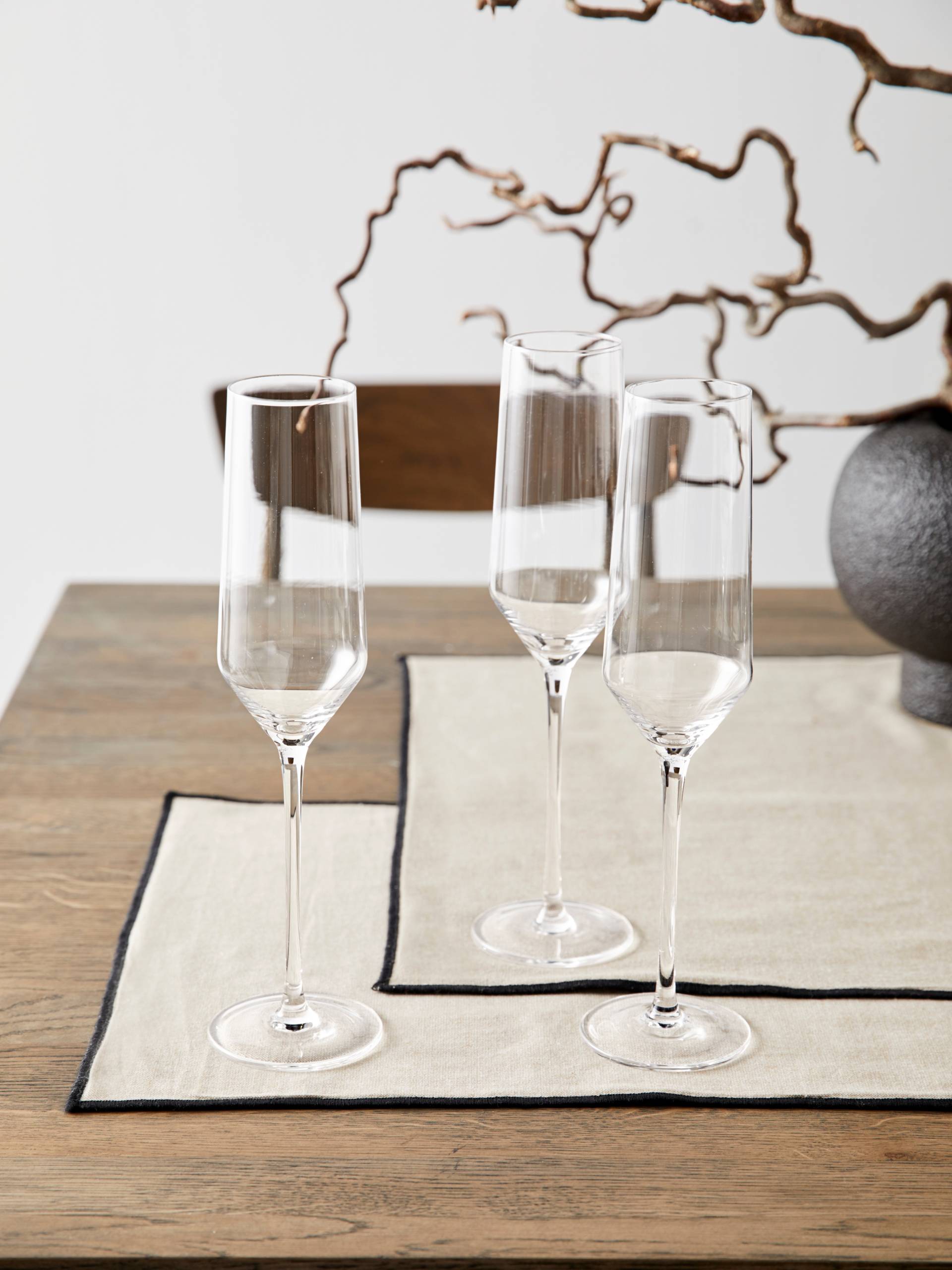 LeGer Home by Lena Gercke Sektglas »Philina«, (Set, 6 tlg.), mundgeblasen, 6-teilig von LeGer Home by Lena Gercke