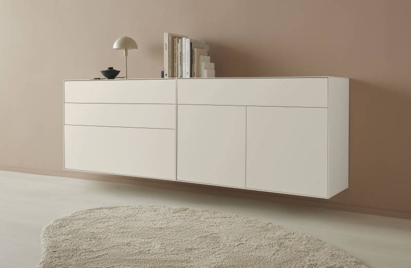 LeGer Home by Lena Gercke Sideboard »Essentials«, (2 St.), Breite: 224cm, MDF lackiert, Push-to-open-Funktion von LeGer Home by Lena Gercke