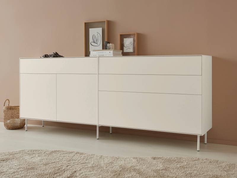 LeGer Home by Lena Gercke Sideboard »Essentials«, Breite: 112cm, MDF lackiert, Push-to-open-Funktion von LeGer Home by Lena Gercke