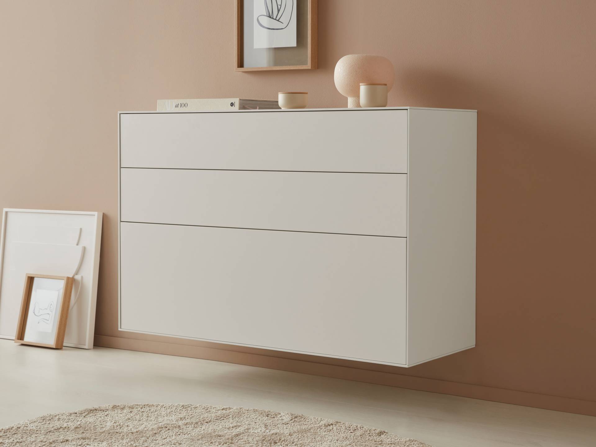 LeGer Home by Lena Gercke Sideboard »Essentials«, Breite: 112cm, MDF lackiert, Push-to-open-Funktion von LeGer Home by Lena Gercke