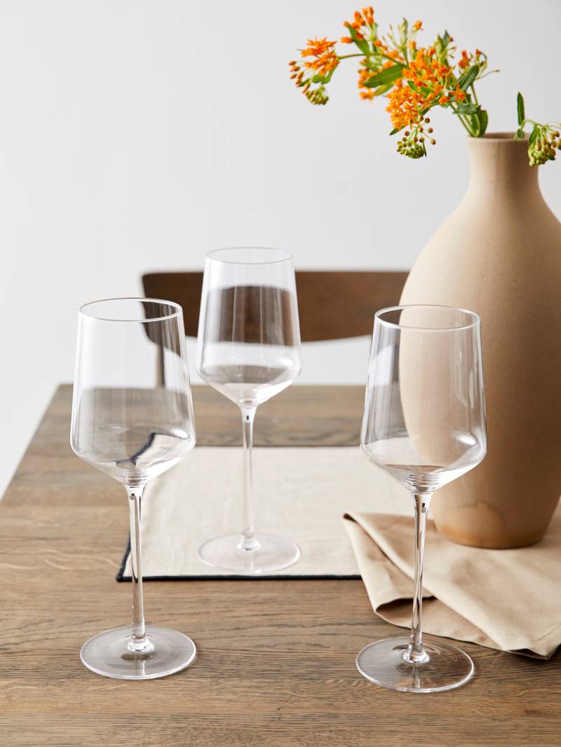 LeGer Home by Lena Gercke Weissweinglas »Philina«, (Set, 6 tlg.), mundgeblasen, 6-teilig von LeGer Home by Lena Gercke