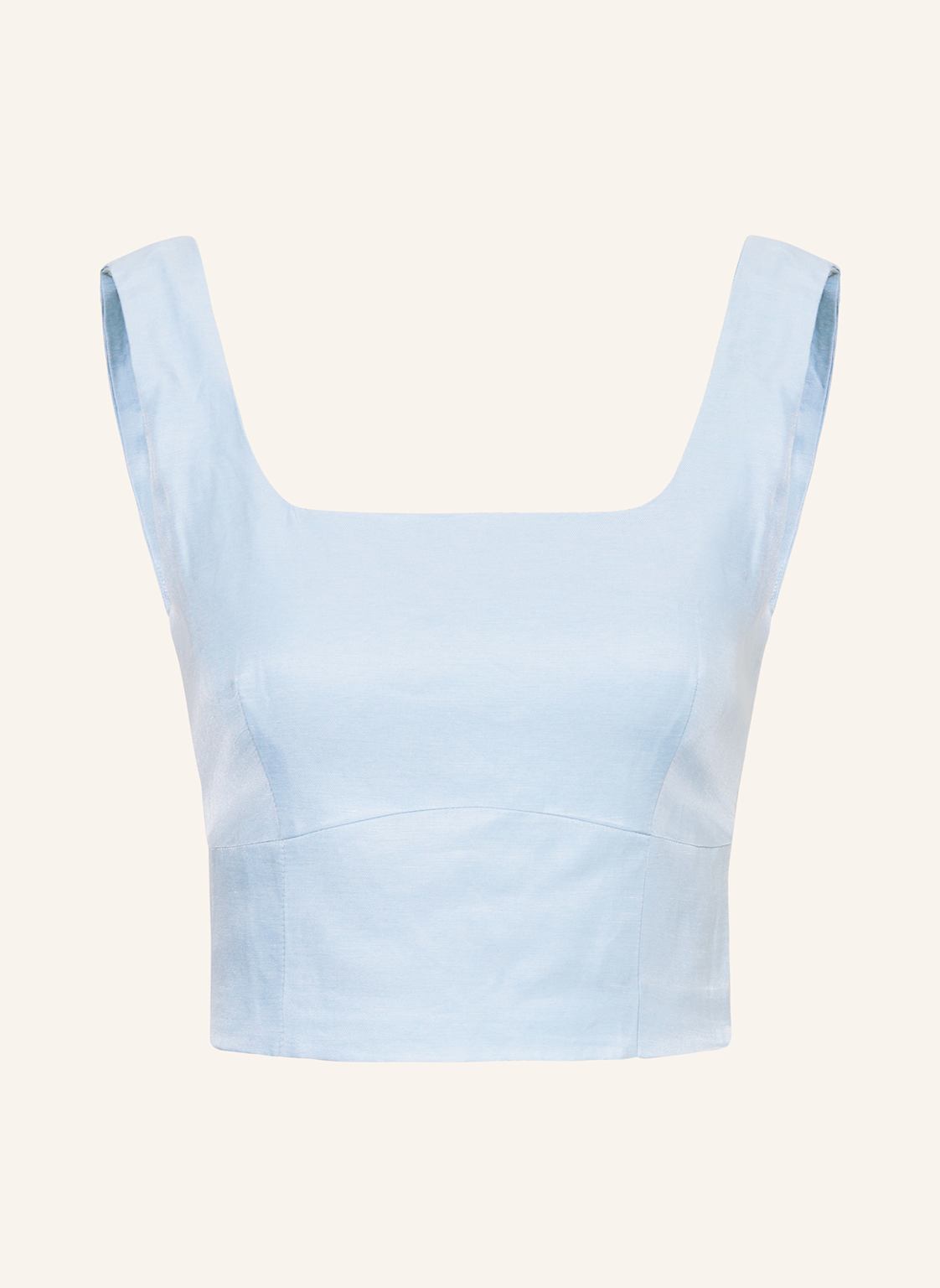 Leger Studio Cropped-Top Majella Mit Leinen blau Leger Studio Cropped-Top Majella Mit Leinen blau von LeGer Studio