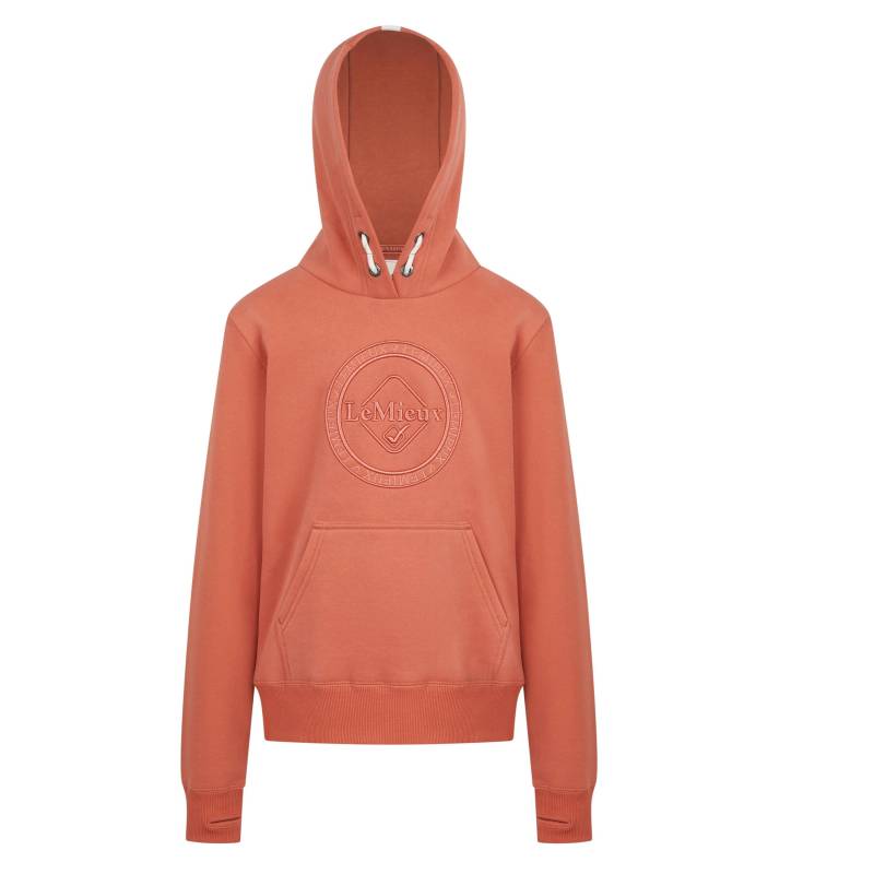 Reitsport-hoodie, Mädchen Hannah Pop Over Mädchen Hellorange 11-12A von LeMieux