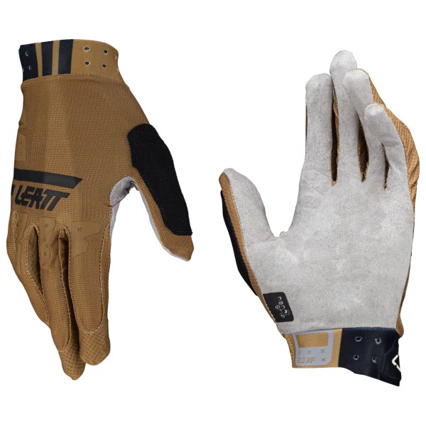 Leatt - Glove MTB 2.0 X-Flow - Handschuhe Gr M grau/braun von Leatt