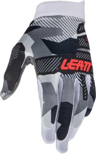 Leatt Glove Moto 1.5 GripR - grau-schwarz-weiss (Grösse: S) von Leatt