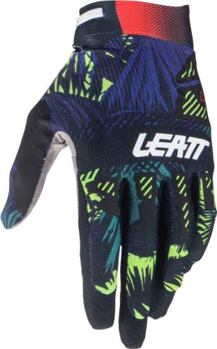 Leatt Glove Moto 2.5 X-Flow - schwarz-blau-grün (Grösse: L) von Leatt