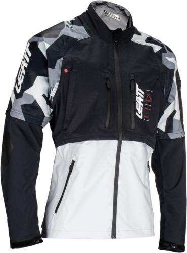 Leatt Jacket Moto 4.5 HydraDri Forge - grau-schwarz-camo (Grösse: M) von Leatt