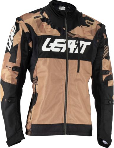 Leatt Jacket Moto 4.5 X-Flow Stone - braun-schwarz-weiss (Grösse: 2XL) von Leatt