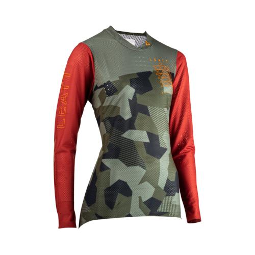 Leatt Jersey Damen MTB Gravity 4.0 - camo (Grösse: M) von Leatt