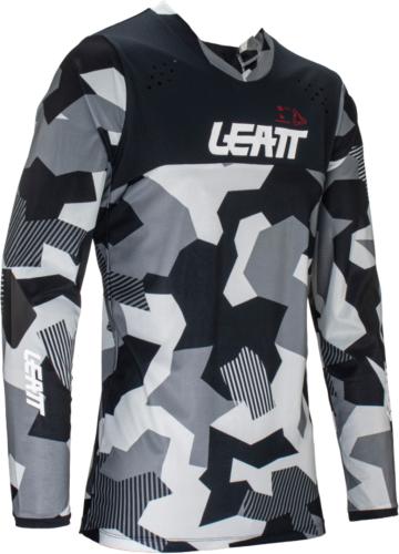 Leatt Jersey Moto 4.5 Enduro Forge - grau-schwarz-weiss (Grösse: 2XL) von Leatt