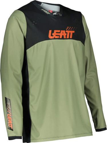 Leatt Jersey Moto 4.5 Enduro - olive (Grösse: S) von Leatt