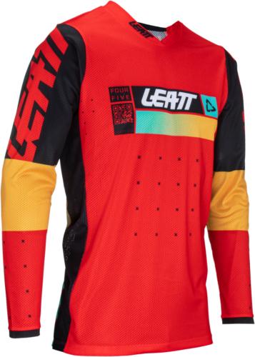 Leatt Jersey Moto 4.5 Lite Red - rot-schwarz-grün (Grösse: S) von Leatt