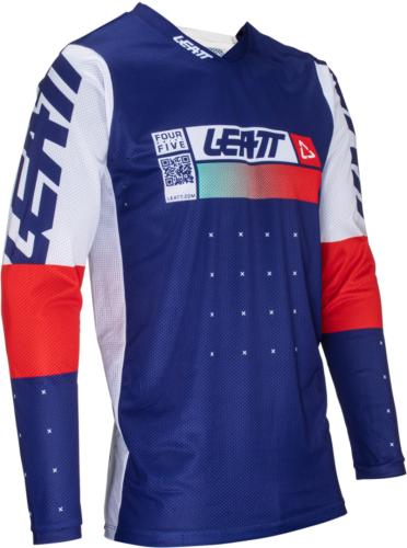 Leatt Jersey Moto 4.5 Lite Royal - blau-weiss-rot (Grösse: S) von Leatt