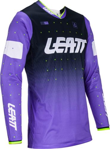 Leatt Jersey Moto 4.5 Lite UV - blau-schwarz-weiss (Grösse: XL) von Leatt