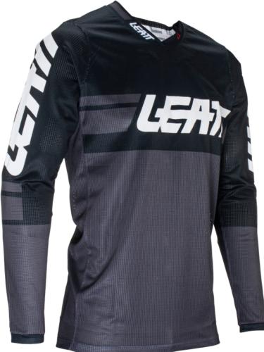 Leatt Jersey Moto 4.5 X-Flow Blk - grau-schwarz-weiss (Grösse: S) von Leatt