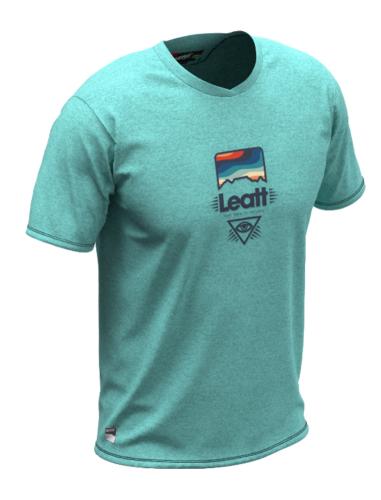 Leatt MTB All-MTN 2.0 Junior Jersey - aqua (Grösse: S) von Leatt