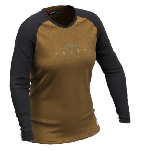 Leatt MTB All-Mtn 3.0 Women Jersey - peanut (Grösse: S) von Leatt