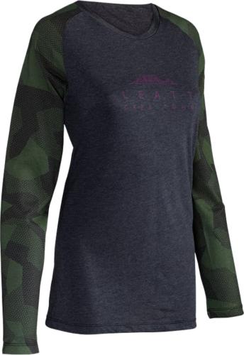 Leatt MTB All-Mtn 3.0 Women Jersey - spinach (Grösse: L) von Leatt