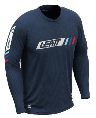 Leatt MTB Enduro 4.0 Jersey - denim (Grösse: 2XL) von Leatt