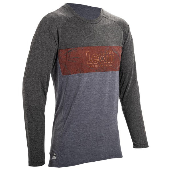 Leatt - MTB Gravity 2.0 Jersey - Velotrikot Gr 3XL;L;M;S;XL;XXL grau;türkis Leatt - MTB Gravity 2.0 Jersey - Velotrikot Gr 3XL;L;M;S;XL;XXL grau;türkis von Leatt