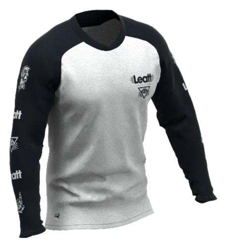 Leatt MTB Gravity 2.0 Jersey white (Grösse: 2XL) von Leatt