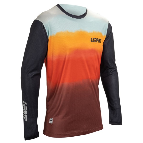 Leatt - MTB Gravity 3.0 Jersey - Velotrikot Gr 3XL;L;M;S;XL;XXL rot;schwarz Leatt - MTB Gravity 3.0 Jersey - Velotrikot Gr 3XL;L;M;S;XL;XXL rot;schwarz von Leatt