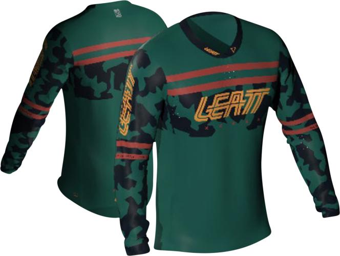 Leatt MTB Gravity 4.0 Jersey Jr teal (Grösse: M) von Leatt