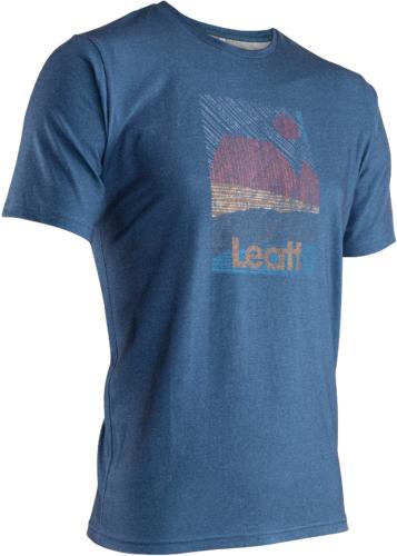 Leatt T-Shirt Core V24 - blau (Grösse: 2XL) von Leatt