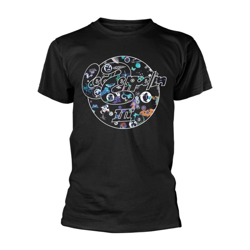 Led Zeppelin - III TShirt, für Damen, Schwarz, Größe S von Led Zeppelin