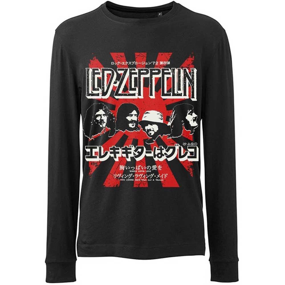 Japanese Burst Tshirt Langärmlig Damen Schwarz M von Led Zeppelin