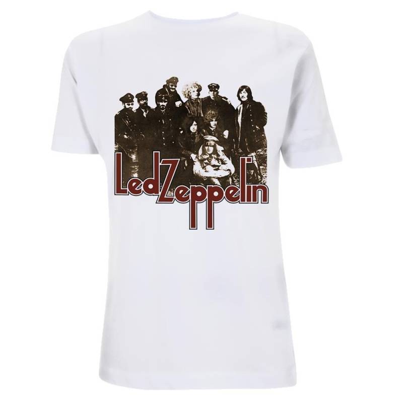 Lz Ii Tshirt Damen Weiss L von Led Zeppelin