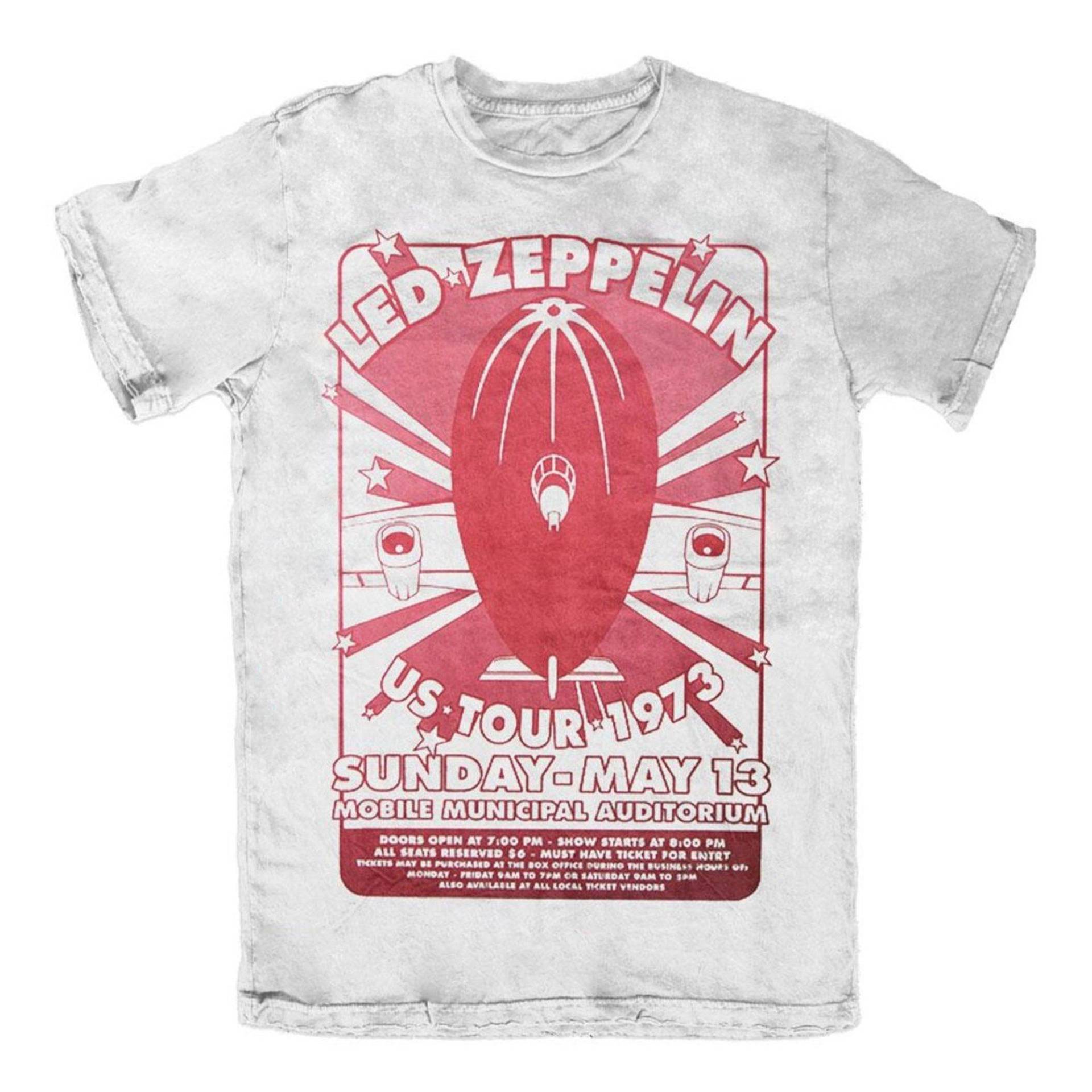 Mobile Municipal Tshirt Damen Weiss XL von Led Zeppelin