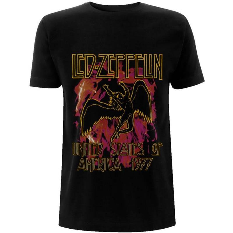 Led Zeppelin - TShirt, für Damen, Schwarz, Größe M von Led Zeppelin