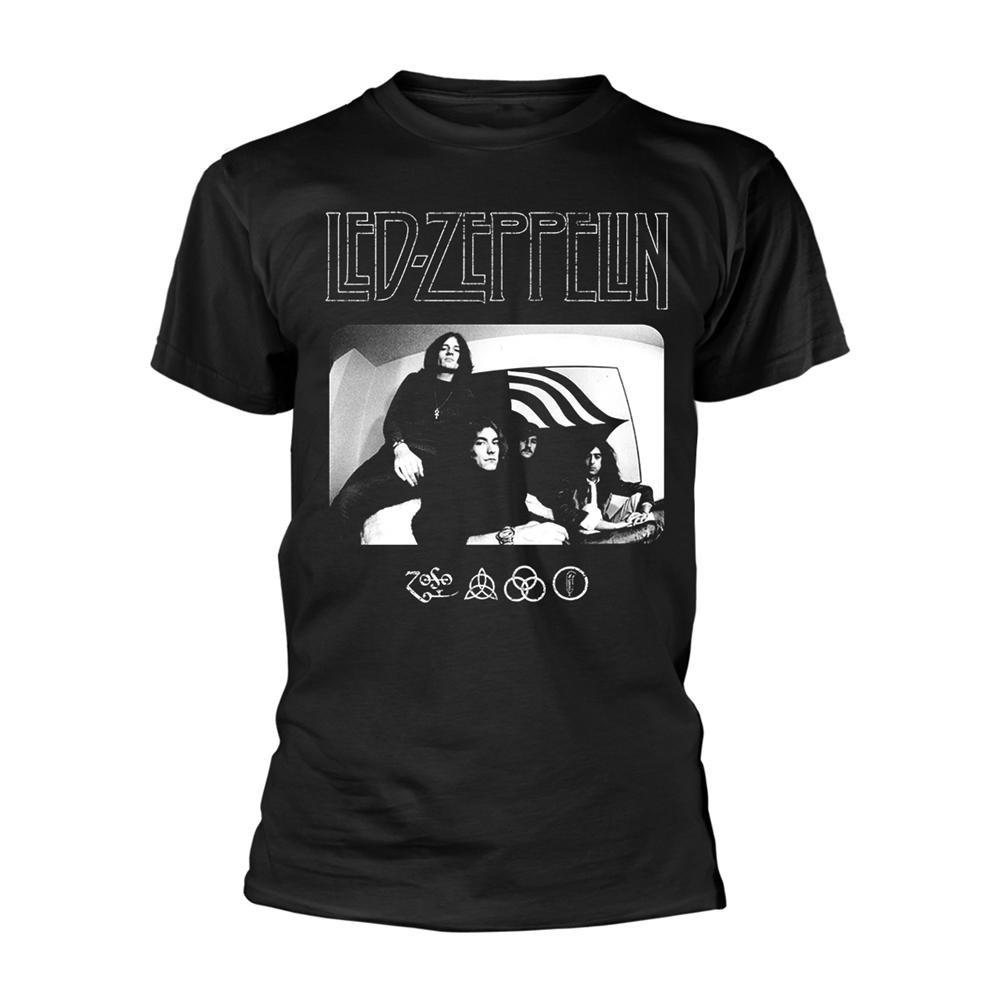 Tshirt Logo Damen Schwarz XXL von Led Zeppelin